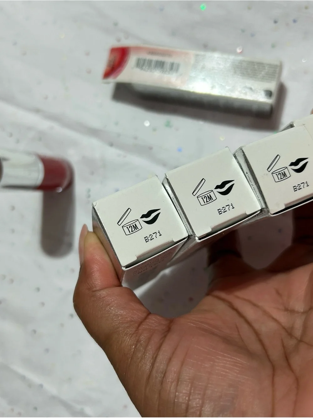 BUXOM Lipstick - Deep Red Cream Finish